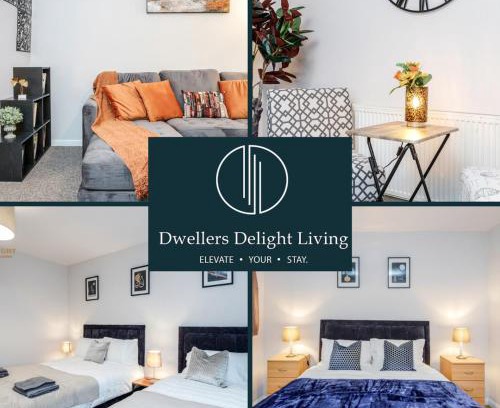 Hainault Villa | Dwellers Delight Living Ltd Serviced Accommodation Fabulous House 3 Bedroom, Hainault Prime Location ,Greater London with Parking & Wifi, 2 bathroom, Garden