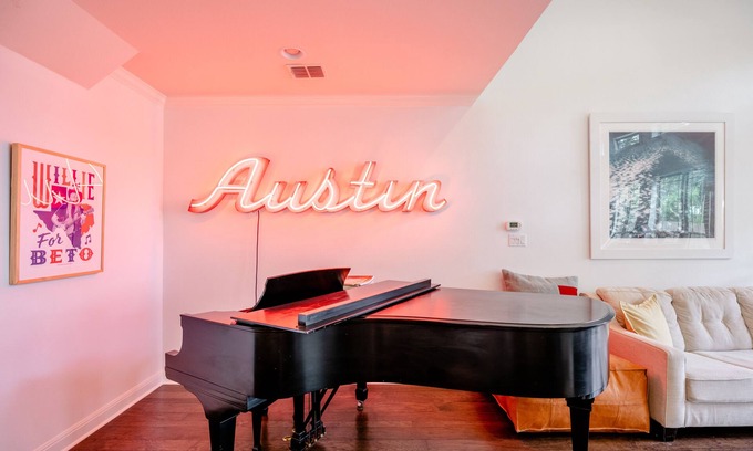 Holly House | East Austin Luxury Home + Detached Loft + Heated Saltwater Pool + Near Downtown