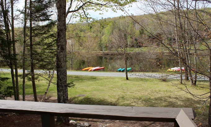 Grantham Condo | Eastman Condo with exceptional water views!