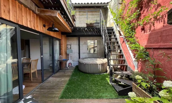 Saint Augustin House | Echoppe de Charme Avec Terrasse et Jacuzzi