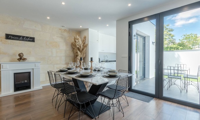 Nansouty-Saint-Genes House | Echoppe Jaurès - typical Bordeaux renovated house 3 bedrooms/3 bathrooms