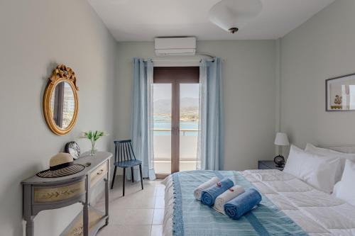 Hersonissos Centre Apartment | Eclectic Vintage Apartment- Sea View Perfection, Hersonissos, Crete