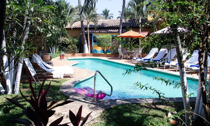 Brisas de Zicatela Apartment | Eco 1 BR apt w/lg terrace, ionization system pool, yoga classes, big gardens