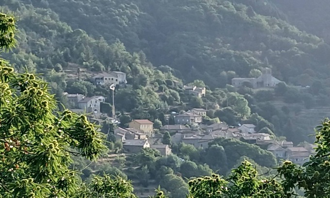 Brujas Apartment | Eco-renovated self-contained accommodation in a small hamlet in southern Ardèche