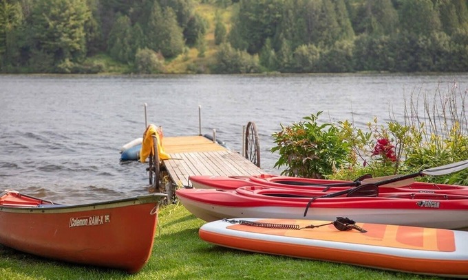 Dudswell Ski Chalet | Edge of the St-François River - Spa - Dao