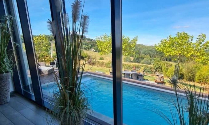 Bad Muenstereifel Villa | Eifel Dream with sauna and pool