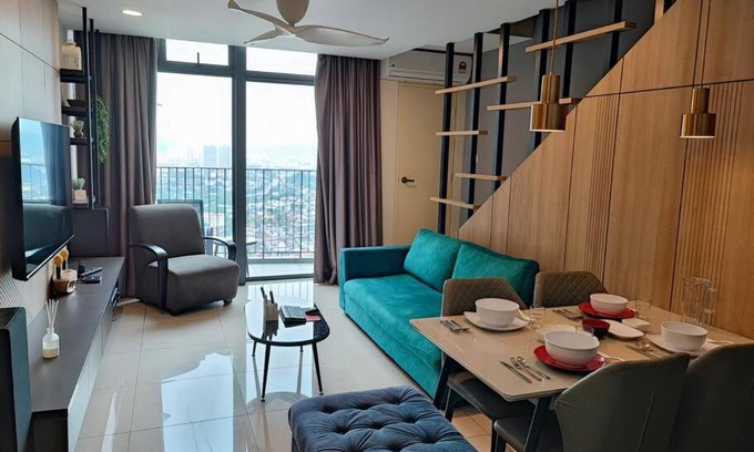 Taman Mutiara Apartment | ekocheras duplex suites balcony, drinking water, 24h check in