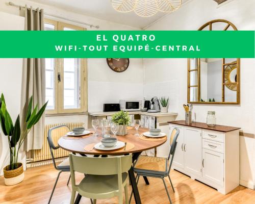 Bastide Saint-Louis Apartment | El Quatro - Wifi - Central - tout équipé