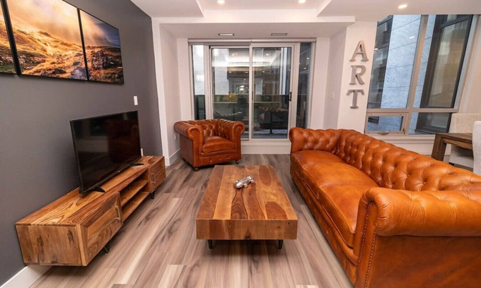 South End Apartment | Elegant 2BR Apt with GYM, Steps from Citadel Hill
