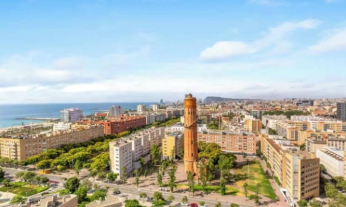 Diagonal Mar i el Front Maritim del Poblenou Apartment | Elegant 4-Bedroom Penthouse with Terrace, Sea Views