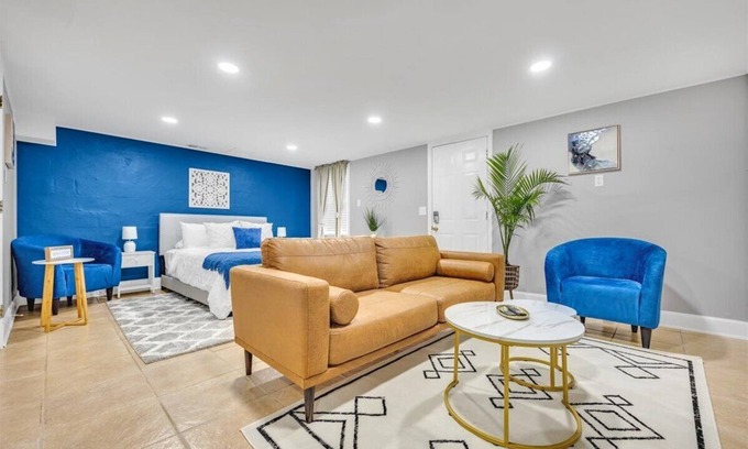 Lawrenceville House | Elegant, cozy basement apartment - 5 minutes from popular shopping/dining areas