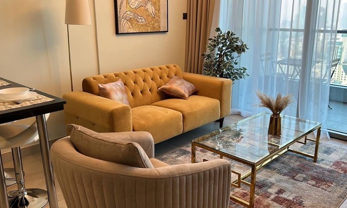 Al Hoora Apartment | Elite stay, 35th floor touching the sky with sea and city views