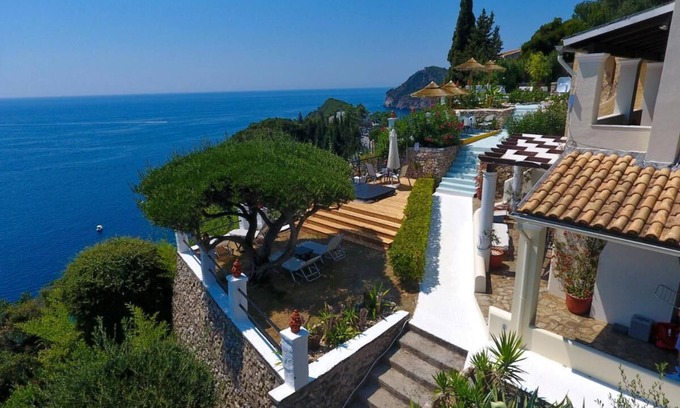 Lakones Apartment | Elysium Apartments Corfu-Studio Partial Sea View