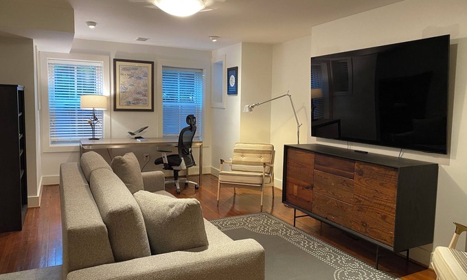 Dupont Circle House | Embassy Row, Beautiful Apt in Townhome, Patio