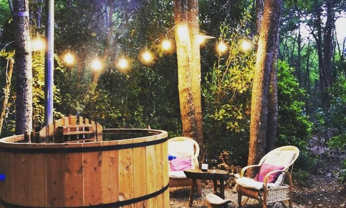 Bajos de Lircay Ski Chalet | "Encanto de Vilches", cabaña en la precordillera con hot tub privado
