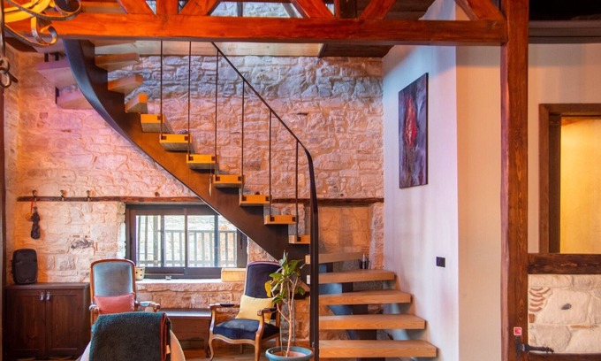 Urla Villa | Enchanting Stone House in Urla with Backyard