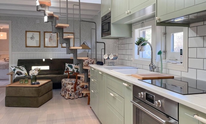 Angelholm House | Enjoy a cozy vacation in this vacation home close to the beach.