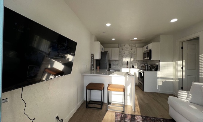 Midtown Apartment | Enjoy a stylish experience at this centrally-located place