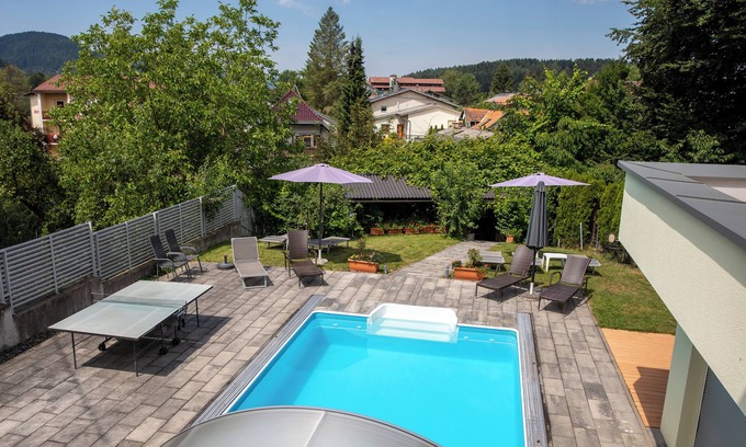 Seelach Apartment | Enjoy Appartment mit 2 Schlafzimmern, Pool + Freier Strandzugang, E-bikes