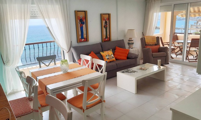 San Juan de los Terreros Apartment | Enjoy and relax with the light, the murmur of the sea and the fantastic views