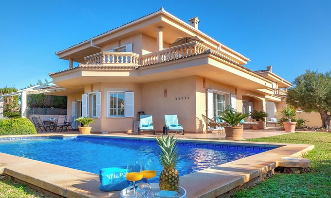 Pont d'Inca Villa | Enjoy the autumn in a beautiful villa, pool, wifi, airconditioning 10 min.-Palma