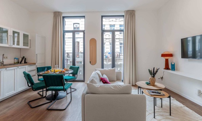 Quartier des Libertes - Vrijheidswijk Apartment | Enseignement II - Two Bedroom Apartment, Sleeps 4