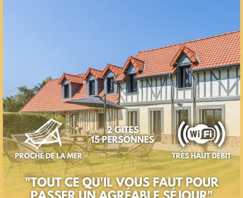 Sainte-Marguerite-sur-Mer House | Ensemble de 2 gîtes de charme - 15 personnes