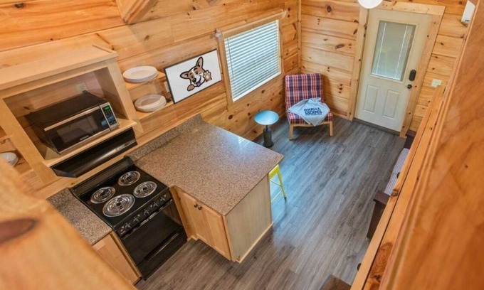 Bryan Cabin | Ensuring a Very Comfortable & Memorable Stay! Full Kitchen, Pool, Pets Allowed