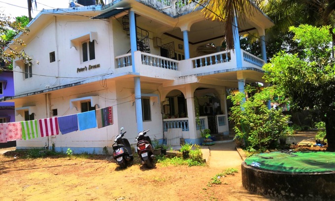 Morjim Villa | Entire top floor of villa, 50 meters from beach.