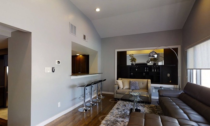 Downtown Wilmington House | Entire two-unit four-story townhouse, for multi-family vacations; free parking