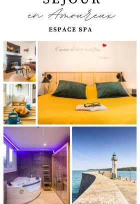 Binic Apartment | Escapade en Bord de mer avec Sauna et Spa Privés