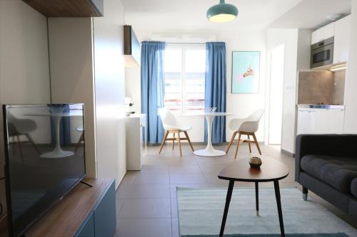 Villette - Maisons Neuves Apartment | Escapade Urbaine - Studio Lumineux proche gare
