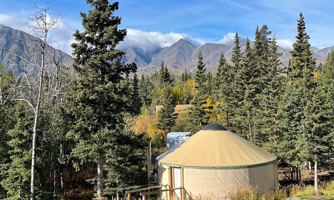 Haines Junction Cabin | Escape the ordinary with a stay in our charming yurt