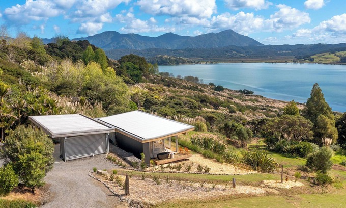 Whirinaki Villa | Escape to a private retreat in natures embrace on the tranquil Hokianga Harbour