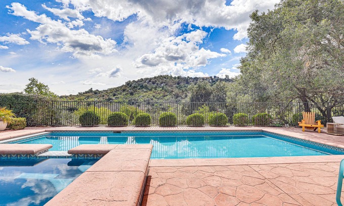 North Ridge House | Escondido Home: Private Pool, 2 Grills & Fire Pit!