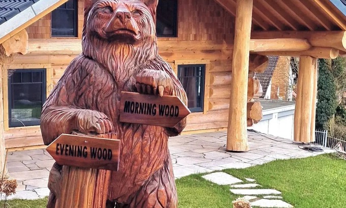 Heimbuchenthal House | Eveningwood - Luxury Log Home with Sauna in the Spessart