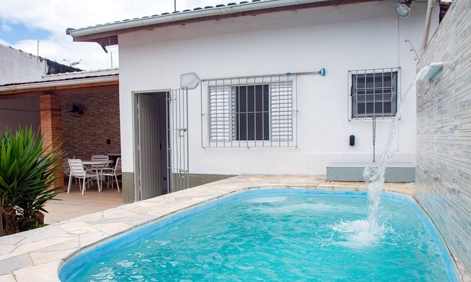 Terceiro Gleba House | Excelente casa com piscina em Indaiá, Bertioga/SP