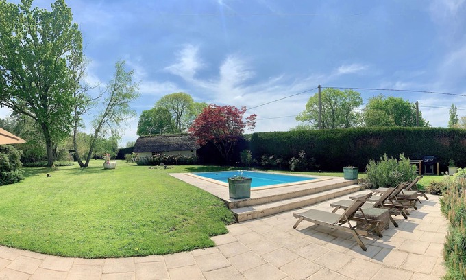 Le Cormier House | Exceptional Norman cottage with swimming pool