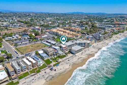 Carlsbad Village House | Exclusive Beachfront Duplex in Carlsbad Village Ocean Views, Sleeps 9