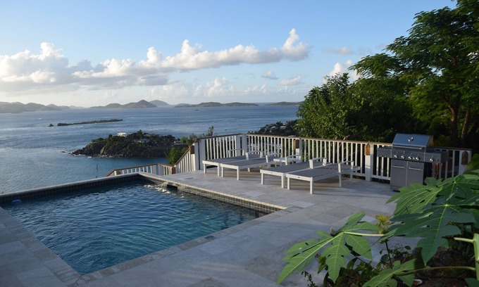 Contant Farms Villa | Exclusive Cruz Bay Villa! Amazing water view and sunsets!