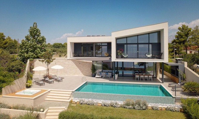 Sucuraj Villa | Exclusive Hvar Island Retreat with 4 Bedrooms,4 Baths, Private Pool, Sea Access.