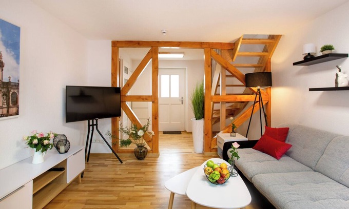 Pulsnitz Apartment | ‘Experience a relaxing time in the Wohnperle Carré Charlott 2 in Pulsnitz!’
