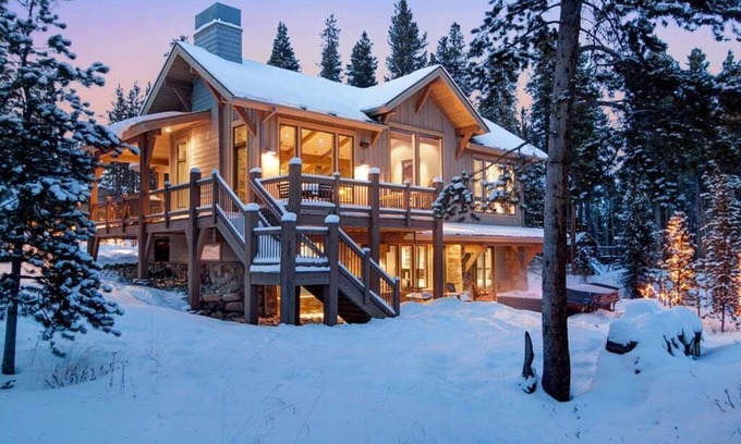 Christie Heights House | Experience stunning mountain views at Sunrise Ski Haus.