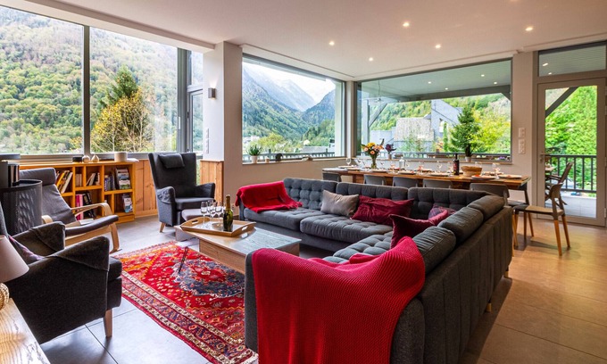 Cauterets Ski Chalet | Experience the Exception at Chalet La Source: Comfort, Relaxation and Magnificent Views