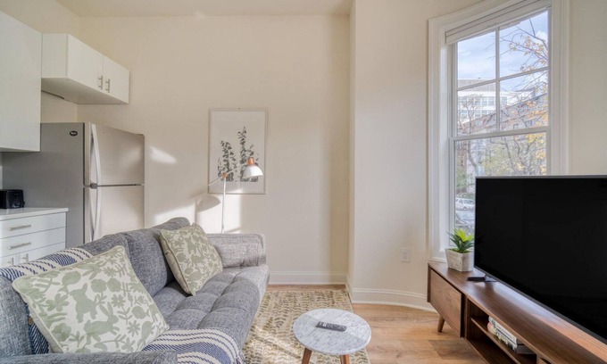 Dupont Circle Apartment | Exquisite Dupont Circle 1BR w/W/D, nr Metro Station, by Blueground