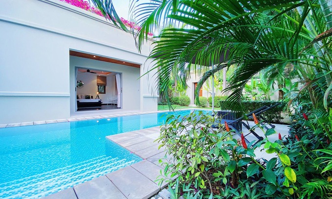 Cherngtalay Villa | Fabulous 2br pool villa walk to Bangtao beach and Catch club