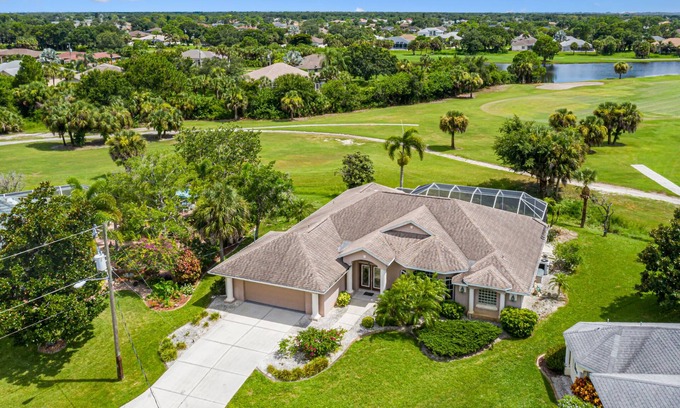 Long Meadow Villa | Fabulous private south facing villa with superb golf course views
