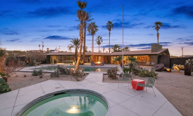 Twentynine Palms House | Fall Availability! Unique Ranch Near Joshua Tree National Park with Private Pool