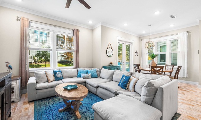 Panama City Beach House | Fall on 30A | Bikes, Golf Cart, 2 Pools