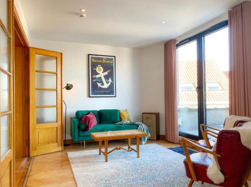 Konterdam Apartment | Family Floor - La Couronne Oostende - Authentiek appartement met veel lichtinval